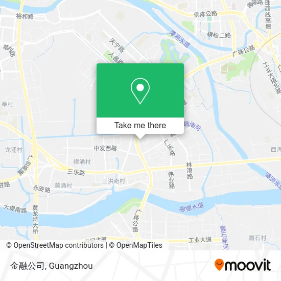 金融公司 map