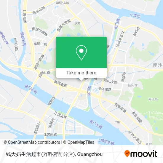 钱大妈生活超市(万科府前分店) map