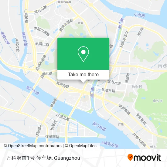 万科府前1号-停车场 map