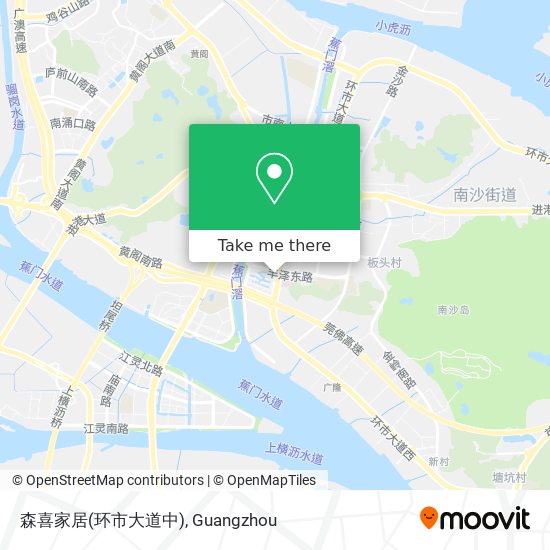 森喜家居(环市大道中) map