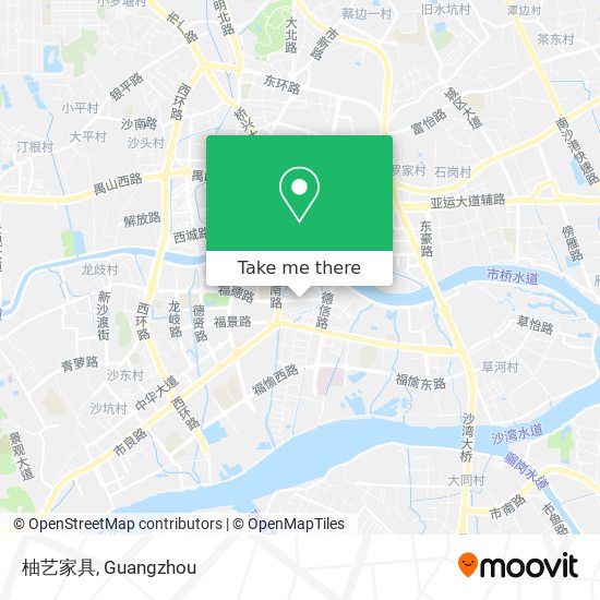 柚艺家具 map