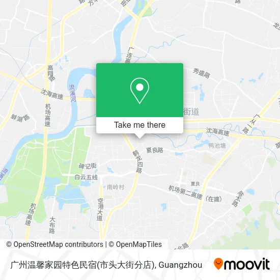 广州温馨家园特色民宿(市头大街分店) map