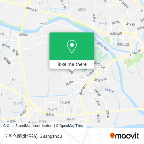 7号仓库(北滘站) map