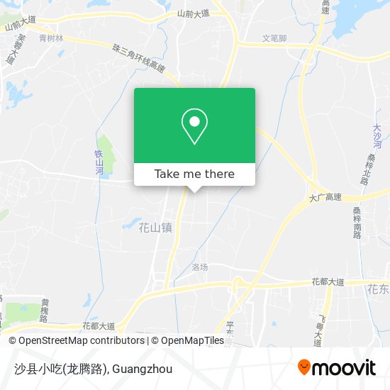 沙县小吃(龙腾路) map