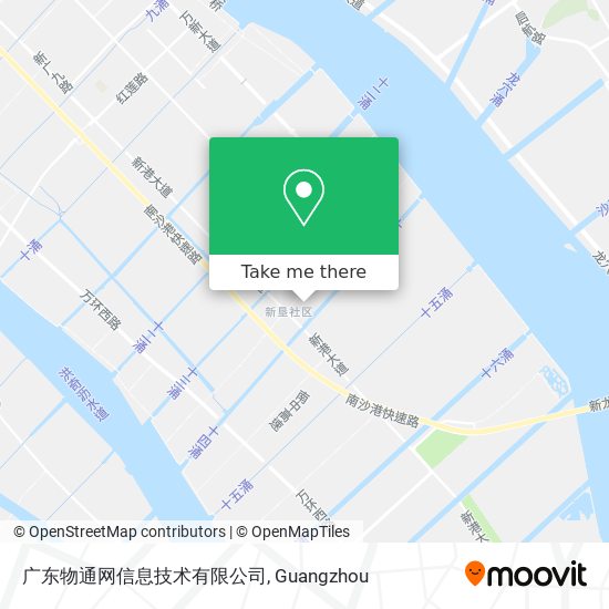 广东物通网信息技术有限公司 map