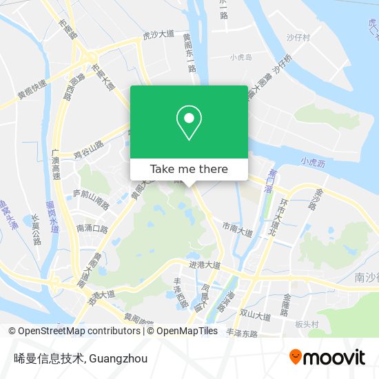 晞曼信息技术 map