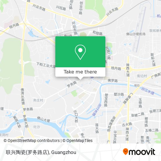 联兴陶瓷(罗务路店) map