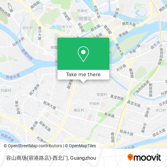 容山商场(容港路店)-西北门 map
