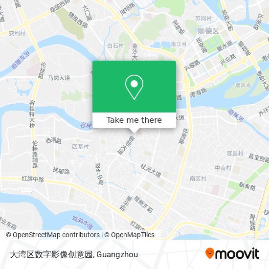 大湾区数字影像创意园 map