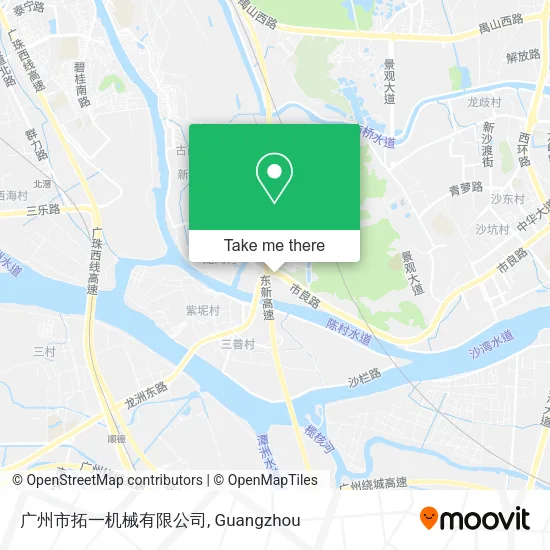 广州市拓一机械有限公司 map
