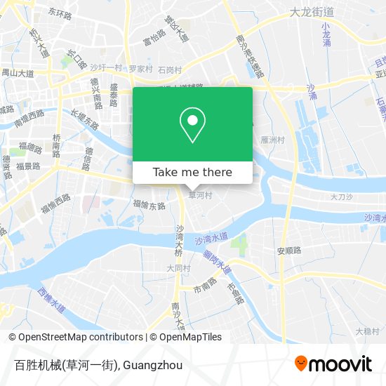 百胜机械(草河一街) map