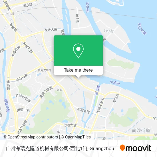 广州海瑞克隧道机械有限公司-西北1门 map