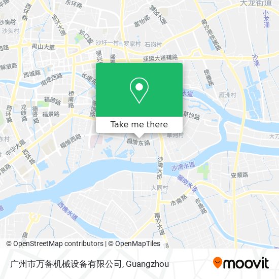 广州市万备机械设备有限公司 map