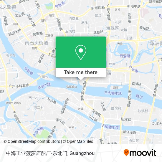 中海工业菠萝庙船厂-东北门 map