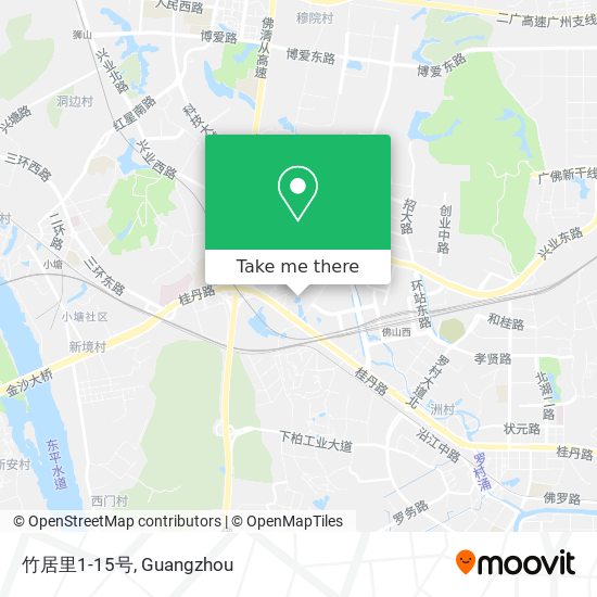 竹居里1-15号 map