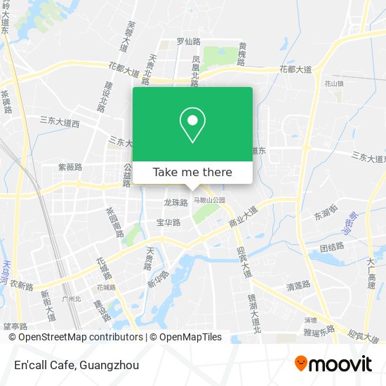 En'call Cafe map