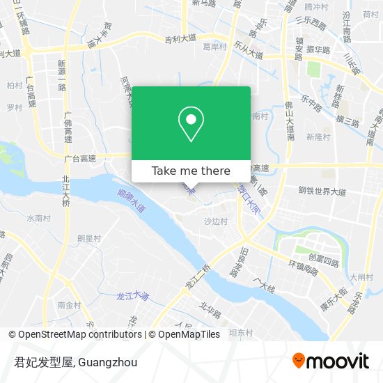 君妃发型屋 map