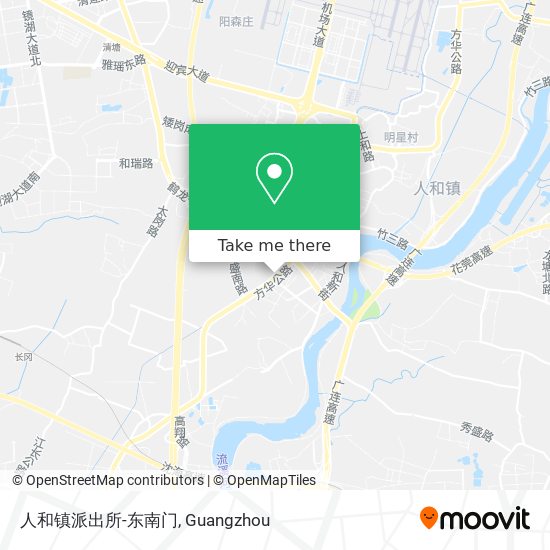 人和镇派出所-东南门 map