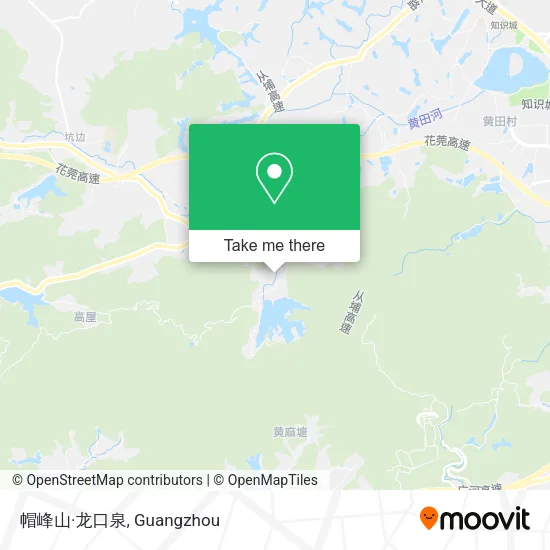 帽峰山·龙口泉 map