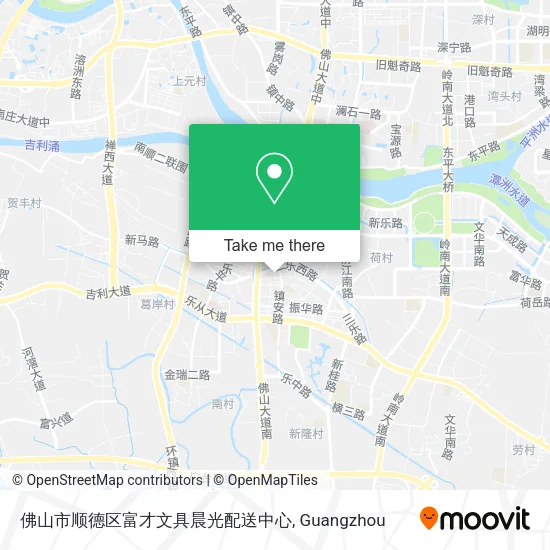 佛山市顺德区富才文具晨光配送中心 map