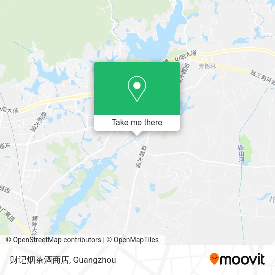 财记烟茶酒商店 map