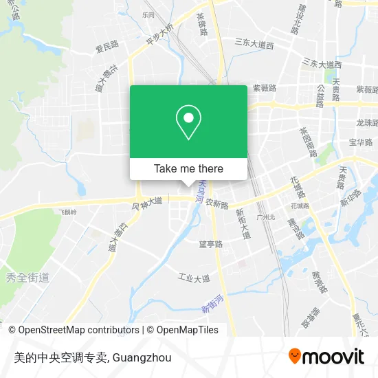 美的中央空调专卖 map