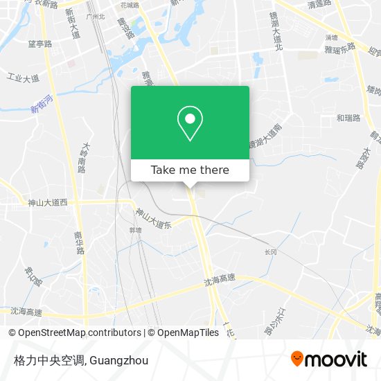 格力中央空调 map