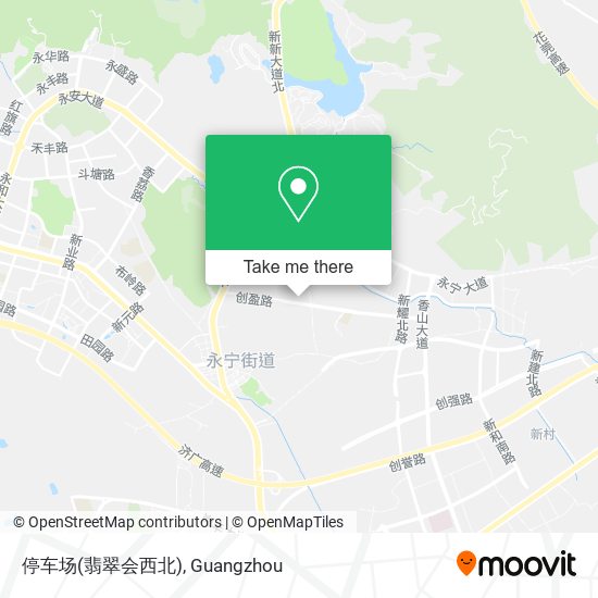 停车场(翡翠会西北) map