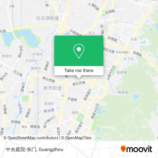 中央庭院-东门 map