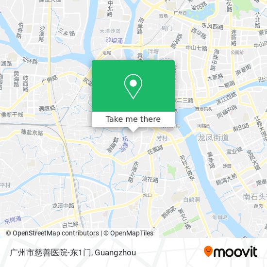 广州市慈善医院-东1门 map