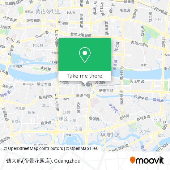 钱大妈(帝景花园店) map