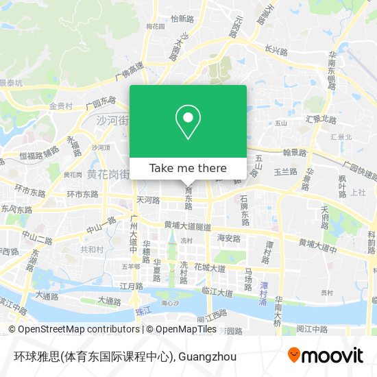 环球雅思(体育东国际课程中心) map