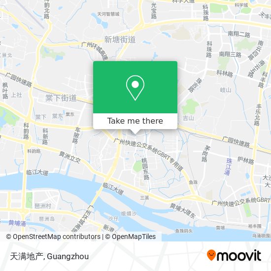 天满地产 map