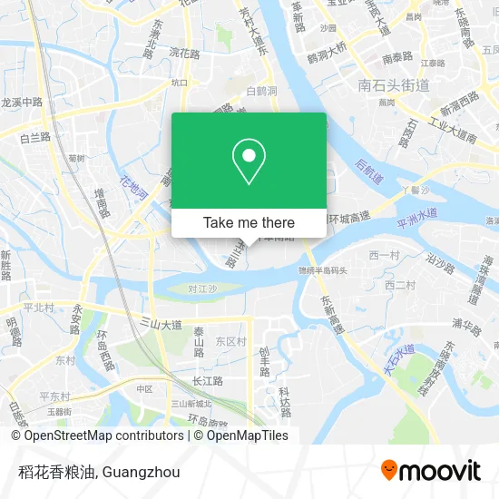 稻花香粮油 map
