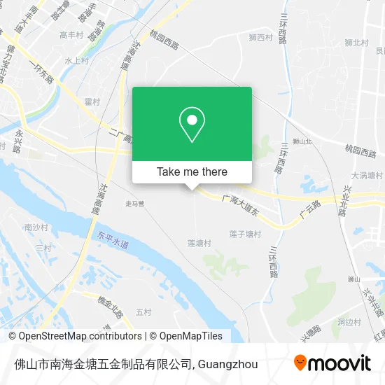 佛山市南海金塘五金制品有限公司 map