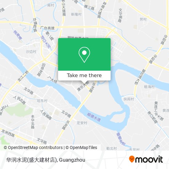华润水泥(盛大建材店) map