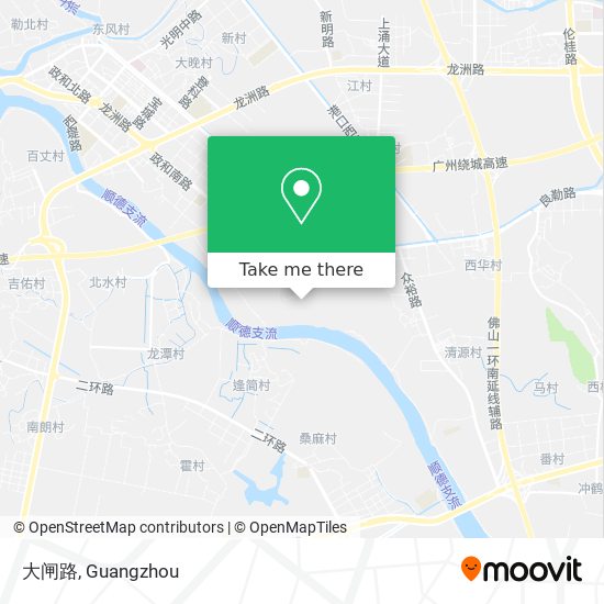 大闸路 map