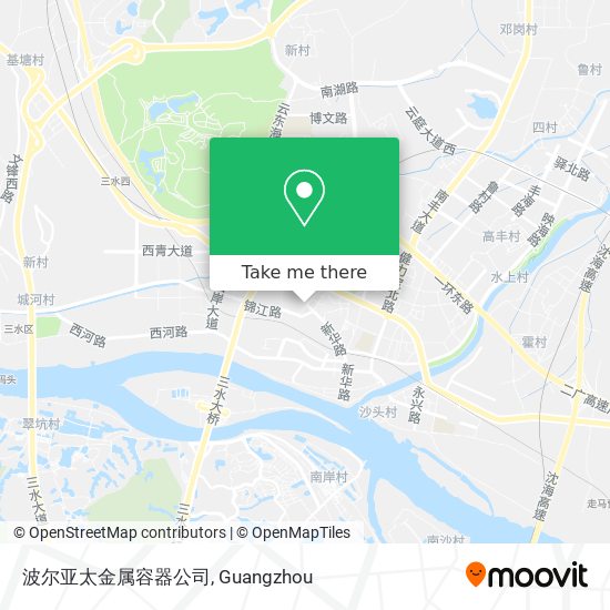 波尔亚太金属容器公司 map