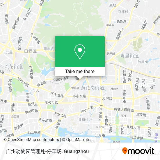 广州动物园管理处-停车场 map