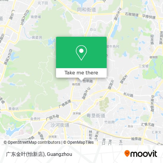 广东金叶(怡新店) map
