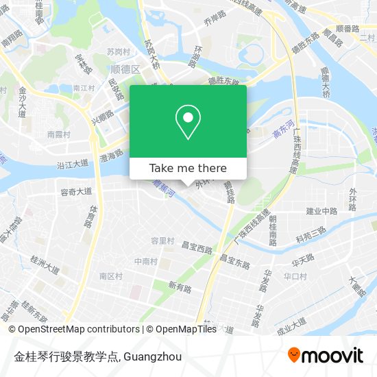 金桂琴行骏景教学点 map
