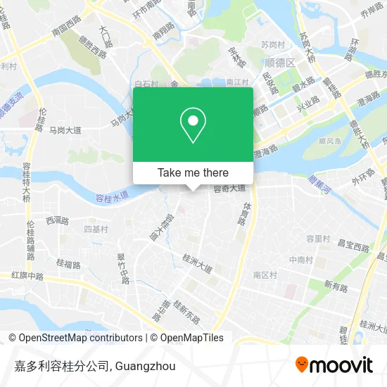 嘉多利容桂分公司 map