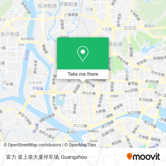 富力·皇上皇大厦停车场 map