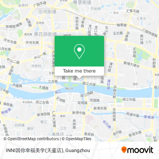 INNI因你幸福美学(天銮店) map