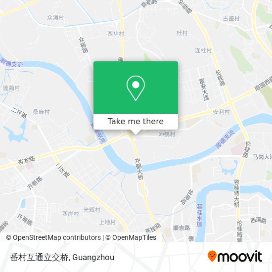 番村互通立交桥 map