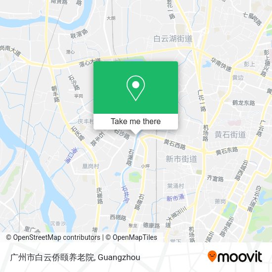 广州市白云侨颐养老院 map
