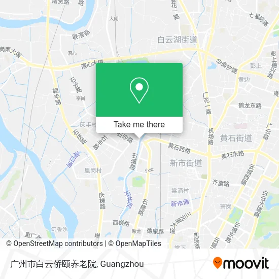 广州市白云侨颐养老院 map