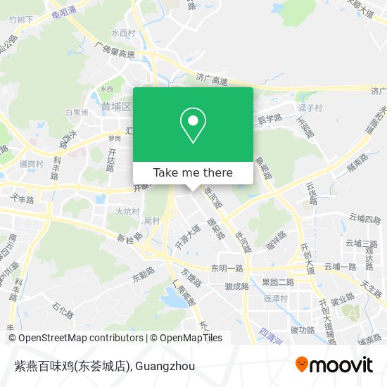 紫燕百味鸡(东荟城店) map