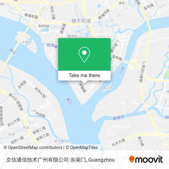 京信通信技术广州有限公司-东南门 map