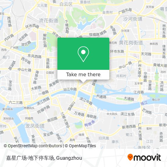 嘉星广场-地下停车场 map